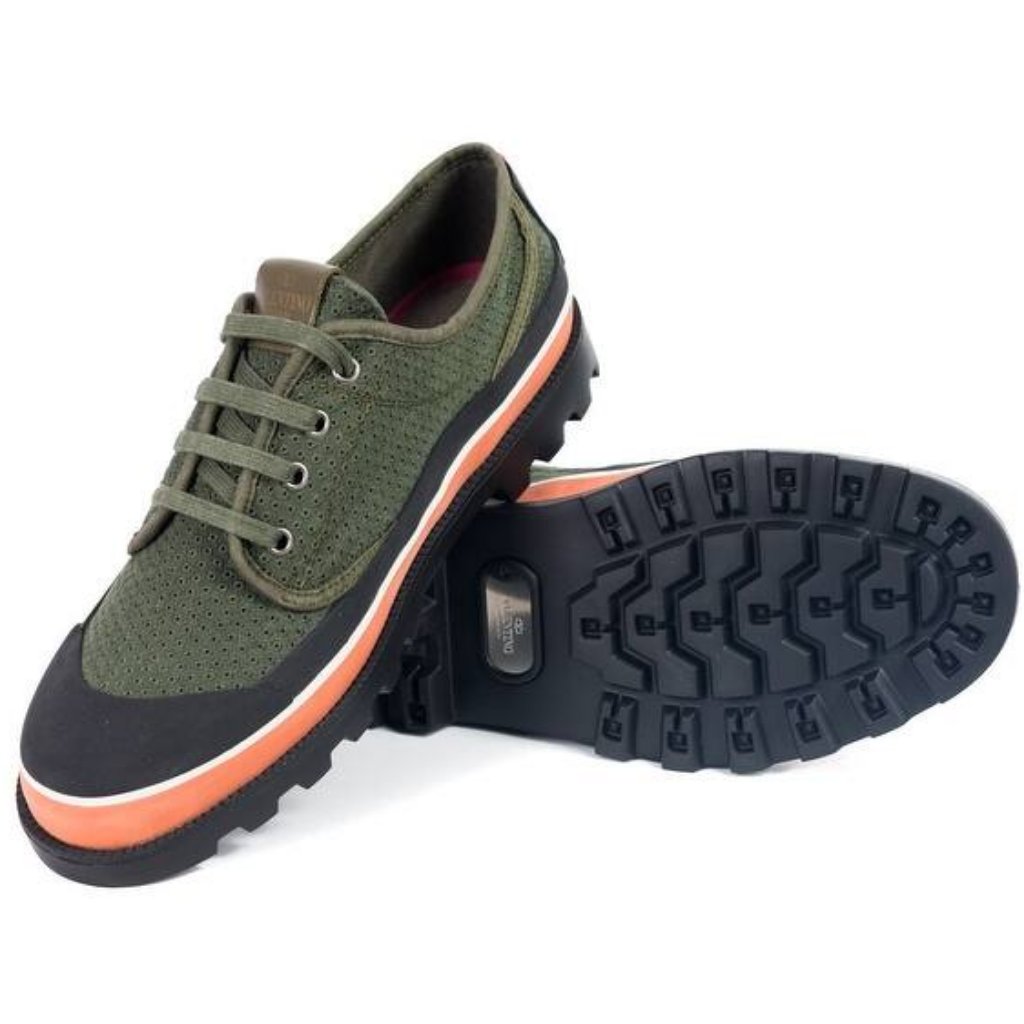 Valentino Army Green Sneakers Size 42 Brand New
